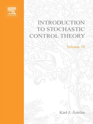cover image of Introduction to Stochastic Control Theory